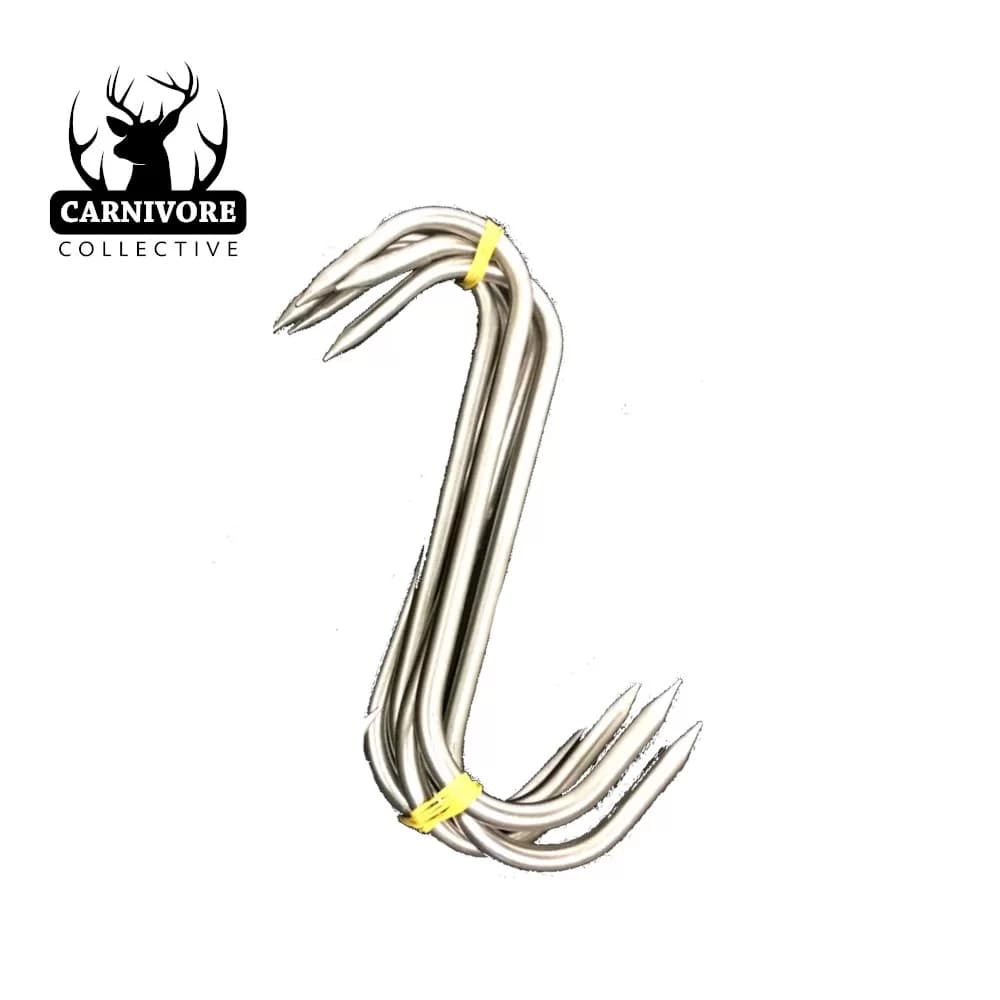 Carnivore Collective 10 x 8" S Hooks