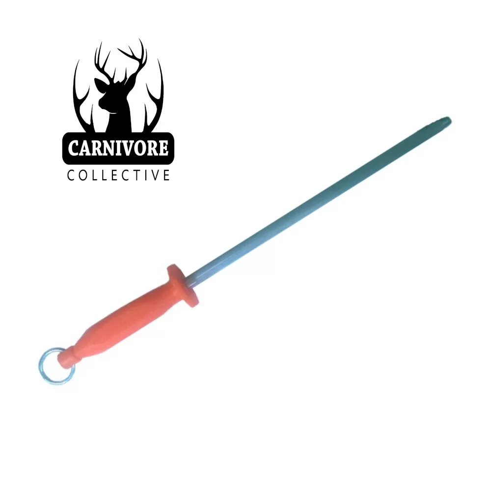 Carnivore Collective 12" Round Regular Cut Sharpening Steel