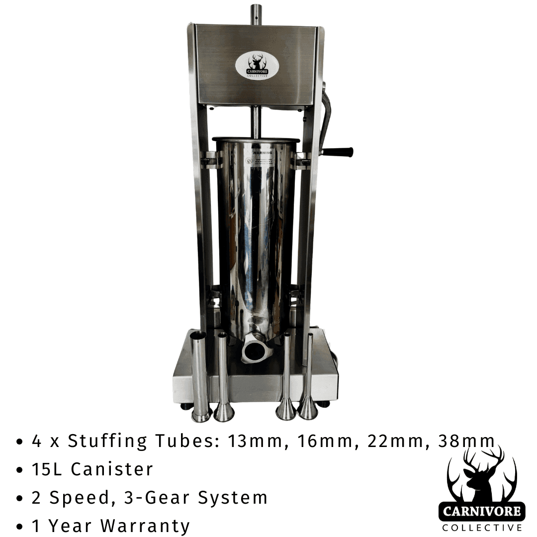 Carnivore Collective 15L Manual Sausage Stuffer