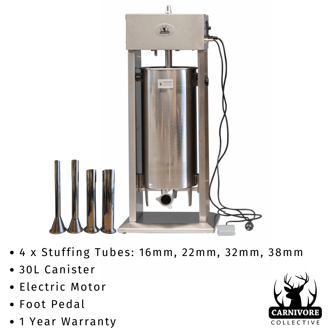 Carnivore Collective 30L Electric Traditional Sausage Stuffer