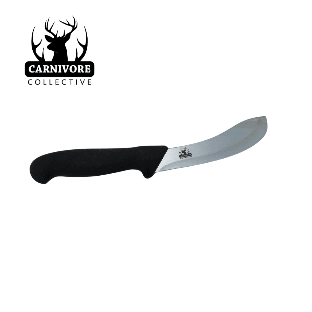 Carnivore Collective 6"/15cm Skinning Knife Hollow Ground