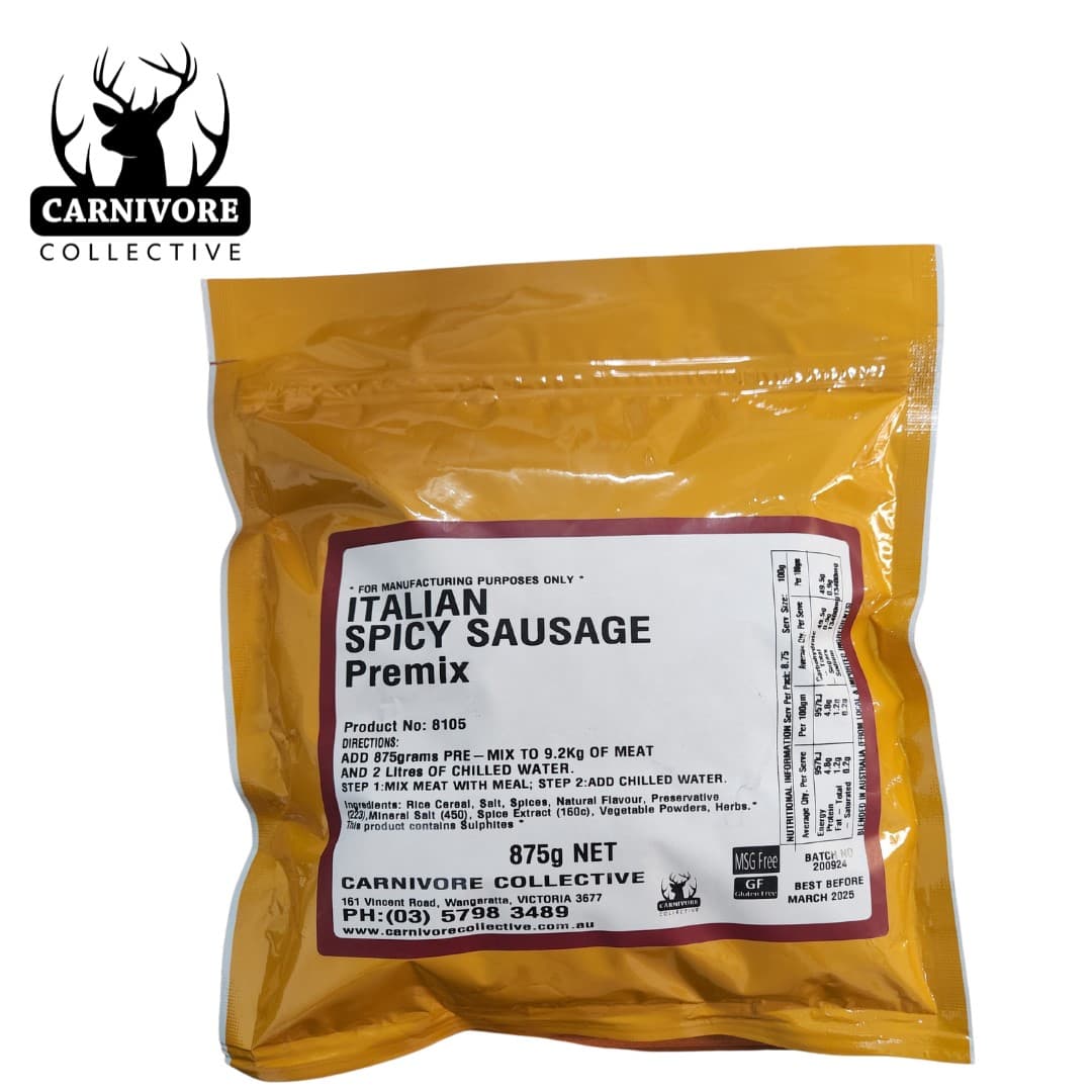 Carnivore Collective Italian Spicy Sausage Seasoning 875g (GF)