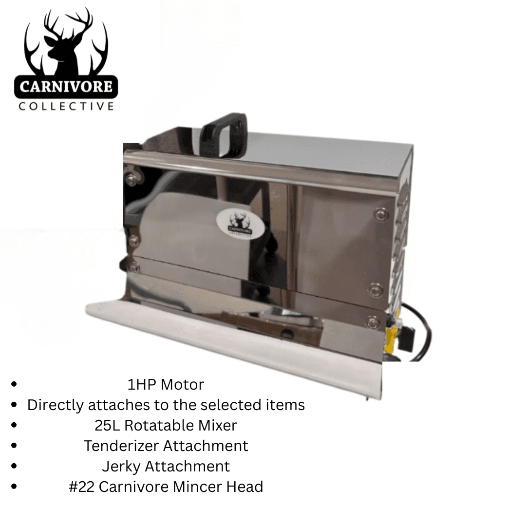 Carnivore Collective Electric Sausage Filler Motor Only Fits 10L and 15L Filler