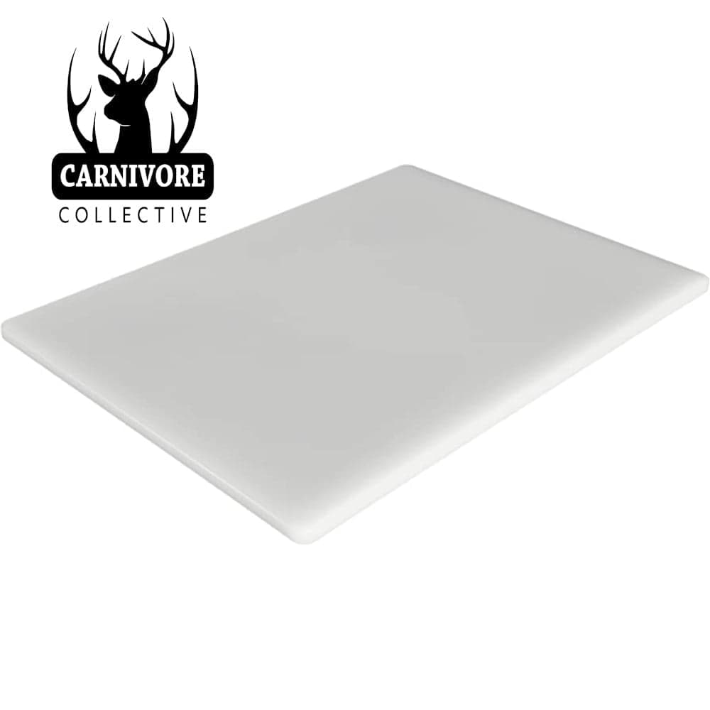 Carnivore Collective White Poly Chopping Board 30 x 45 x 1.3cm