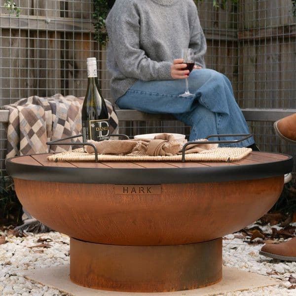 Hark Fire Pit Table Top, Fits 80 cm